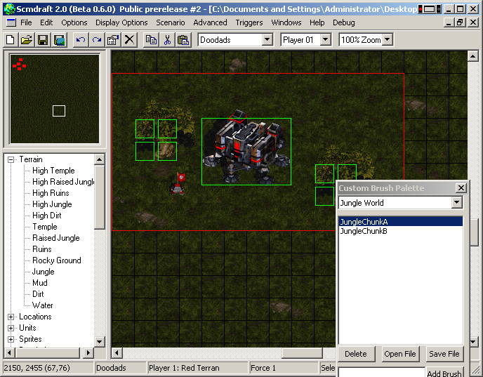 how to create a custom map in starcraft 2